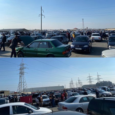 Sumqayıt maşın bazarı insanlara maksimum xidmət göstərir...