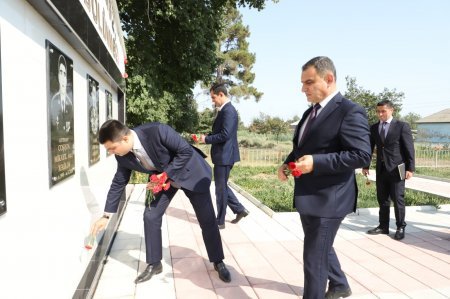 Ruslan Süleymanlı şəhid ailələrimizə hər zaman xüsusi dəstək göstərir