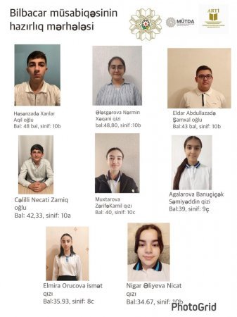 Bərdə şəhər F.M.Muradov adına 7nömrəli tam orta məktəbində təhsil yüksək səviyyədədir