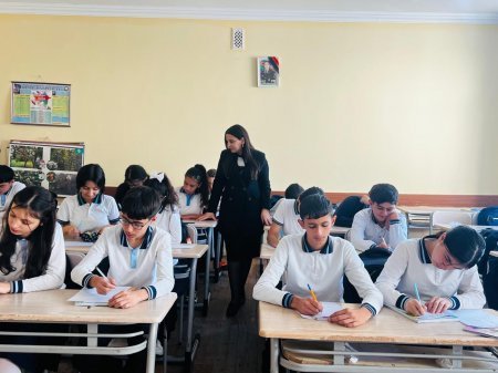 Bərdə şəhər F.M.Muradov adına 7nömrəli tam orta məktəbində təhsil yüksək səviyyədədir