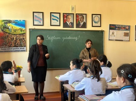 Bərdə şəhər F.M.Muradov adına 7nömrəli tam orta məktəbində təhsil yüksək səviyyədədir