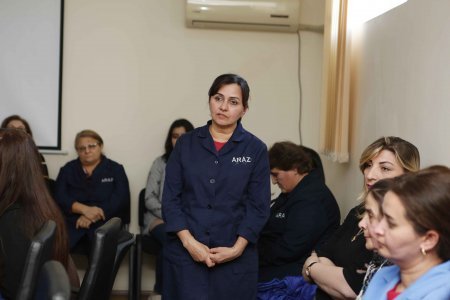 Şirvan Şəhər İcra Hakimiyyətinin başçısı İlqar Abbasov növbəti səyyar görüş keçirib