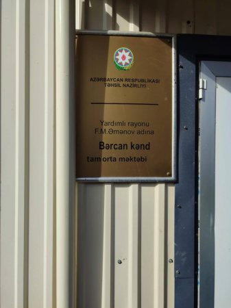 Yardımlı rayonu Bərcan kənd tam orta məktəbində təhsilini kefiyyəti yüksək səviyyədədir